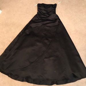Davids bridal black ballgown!